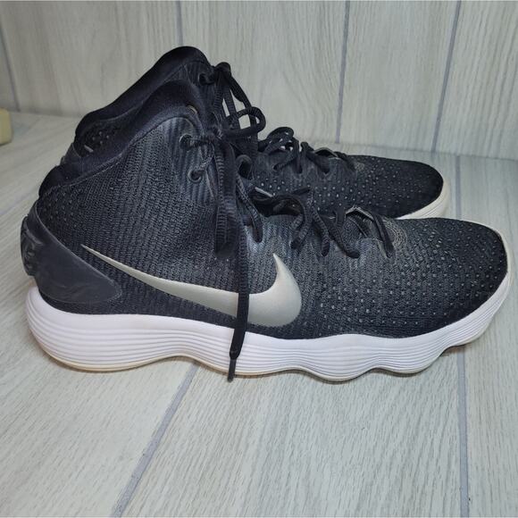 Nike Hyperdunk Womens Black & White Basketball Shoes Sneaker 9.5 - Picture 9 of 10